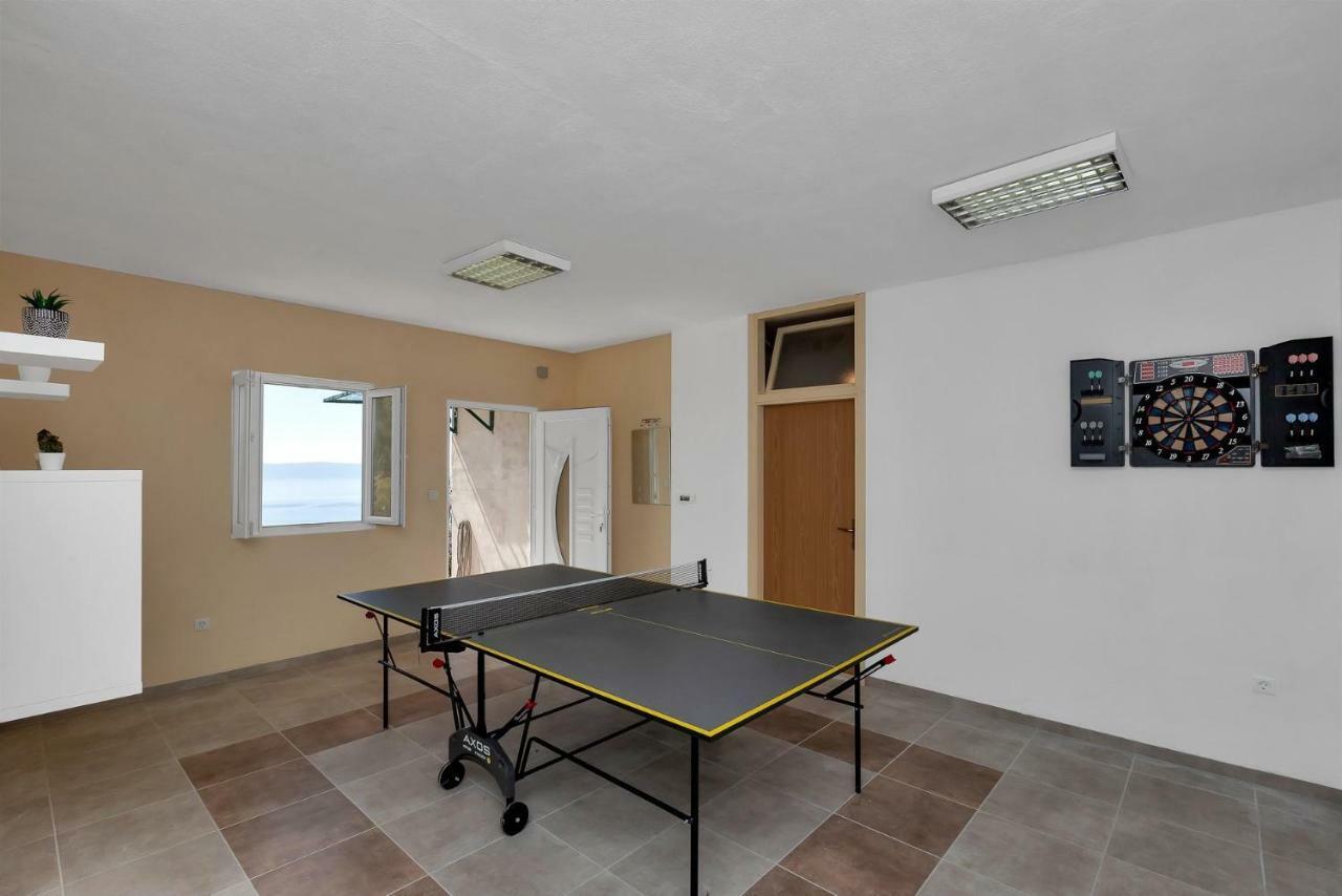 Villa Makar,Heated Pool,Gym,Grill,Seaview Makarska Kültér fotó
