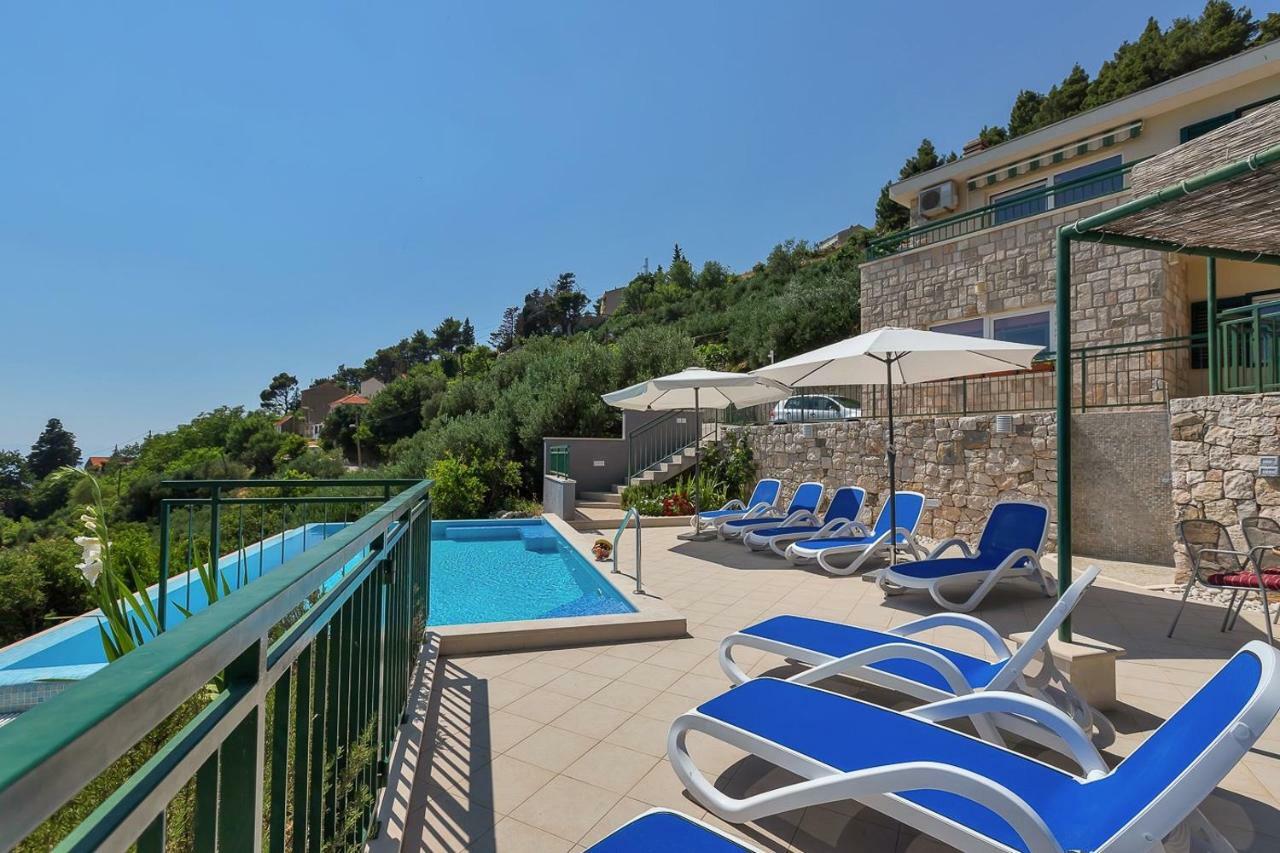 Villa Makar,Heated Pool,Gym,Grill,Seaview Makarska Kültér fotó