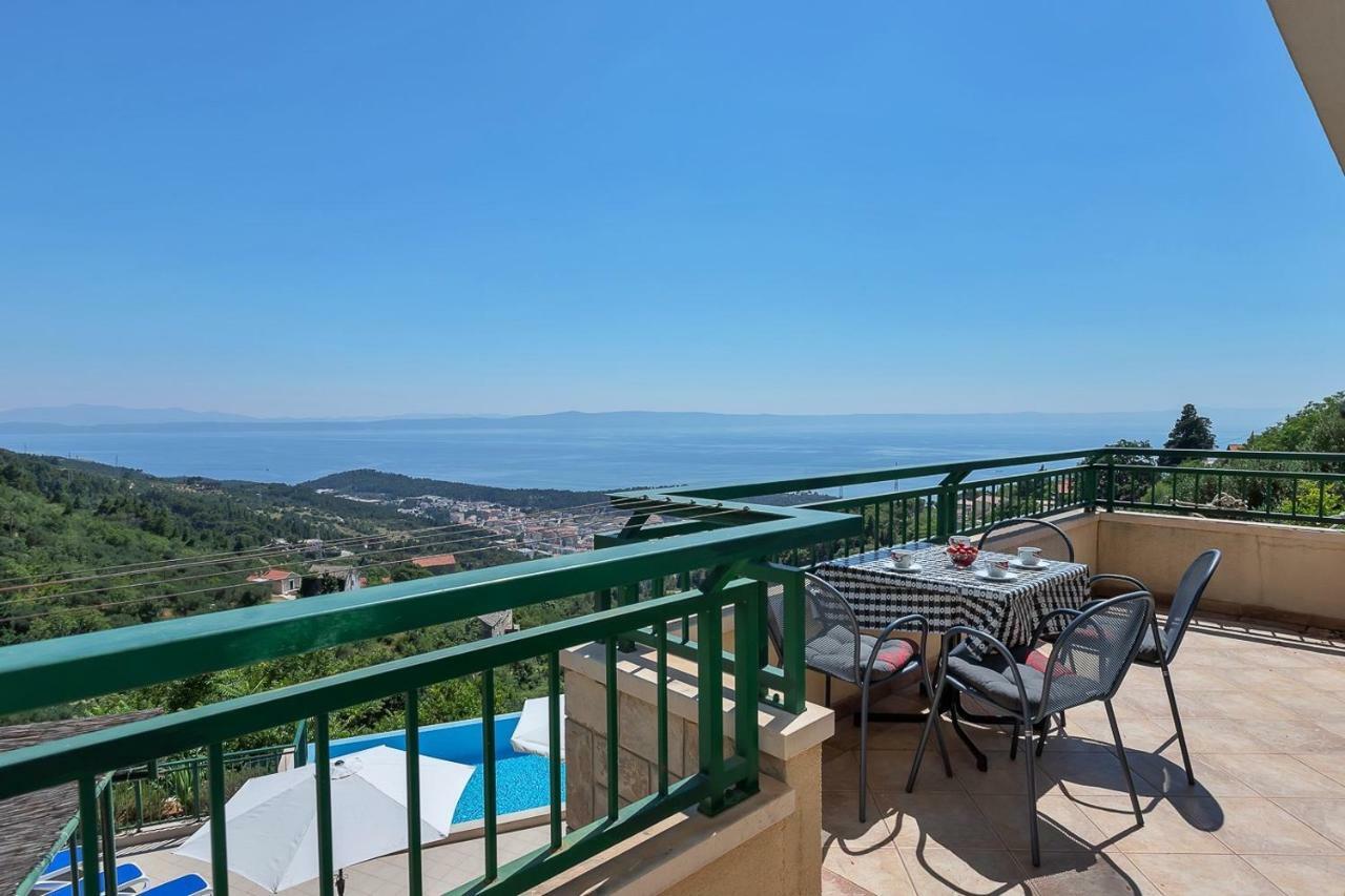 Villa Makar,Heated Pool,Gym,Grill,Seaview Makarska Kültér fotó